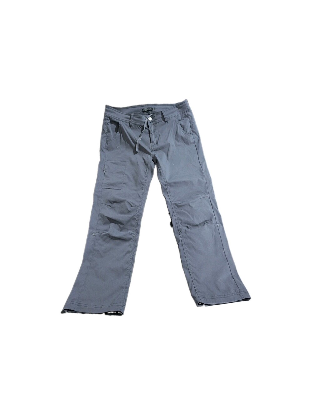 prAna Halle Straight Pants Women Size 12 Short Convertible Stretch Hiking Pants